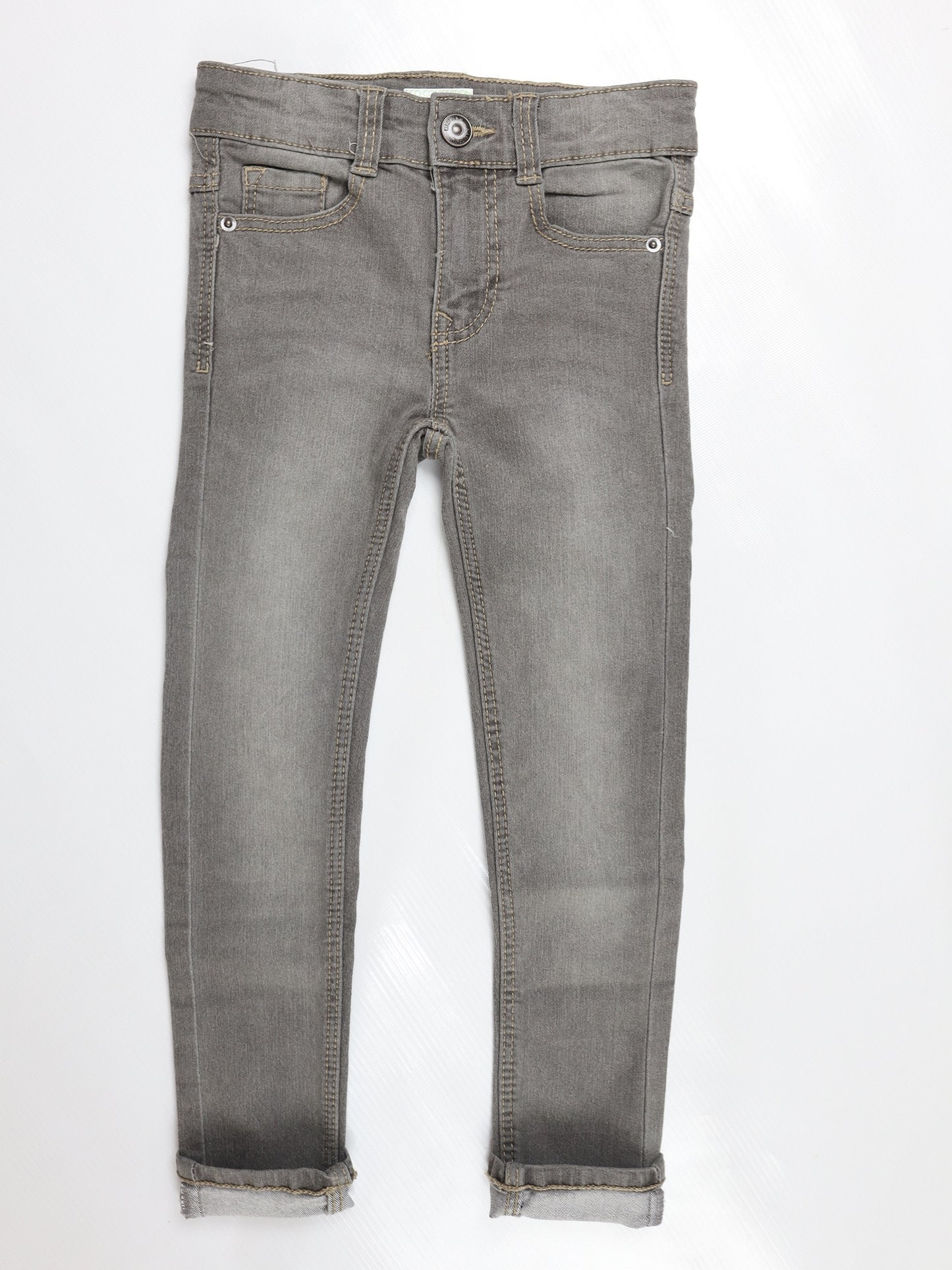 Boys Grey Skinny Jeans