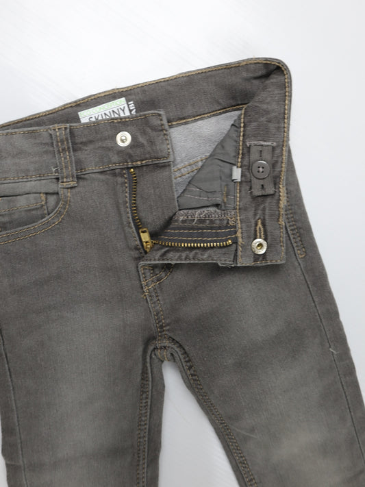 Boys Grey Skinny Jeans
