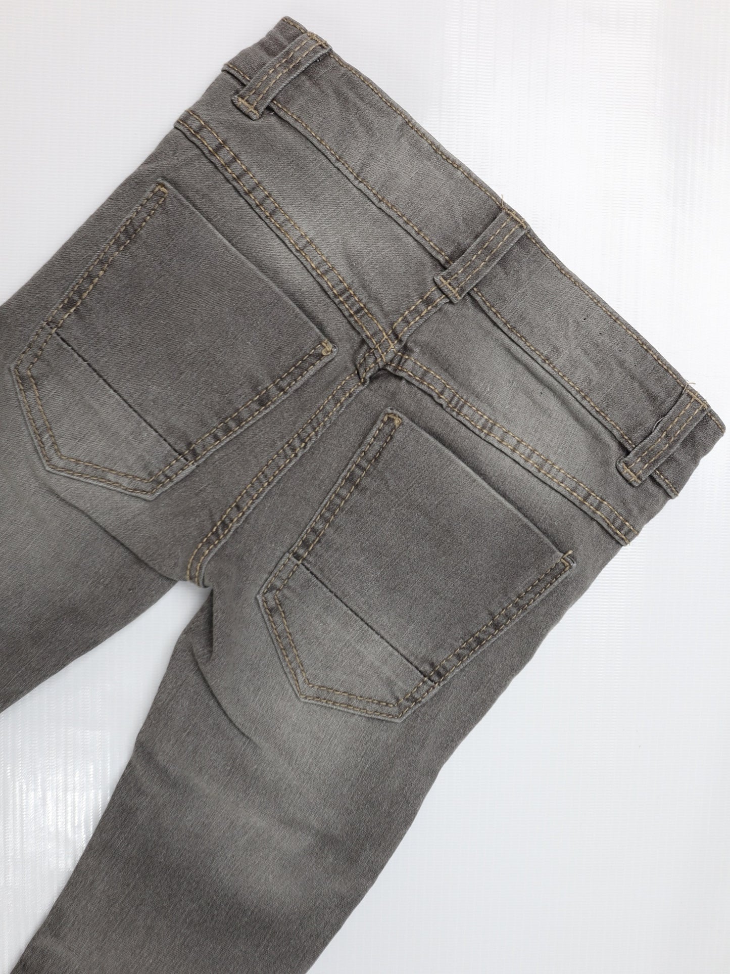 Boys Grey Skinny Jeans