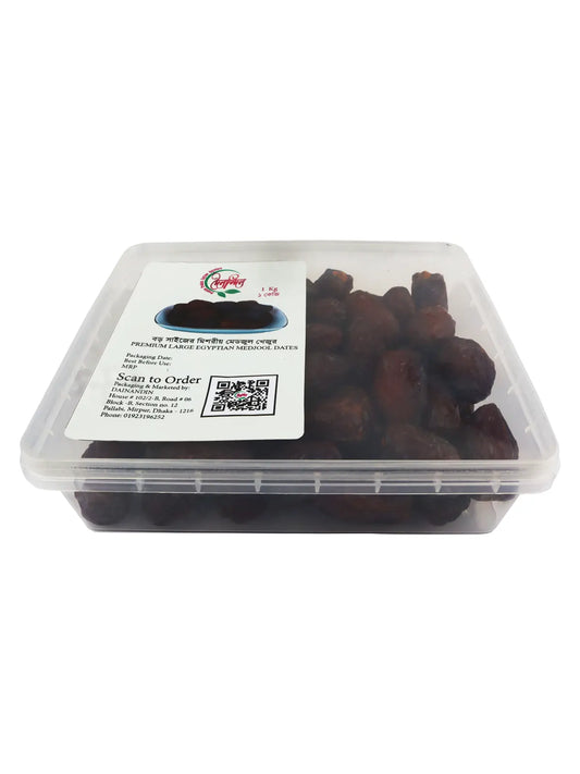 Premium Large Medjool Dates (বড় সাইজ মেডজুল খেজুর) 100% Natural • Soft & Juicy • High Quality: 1 Kg