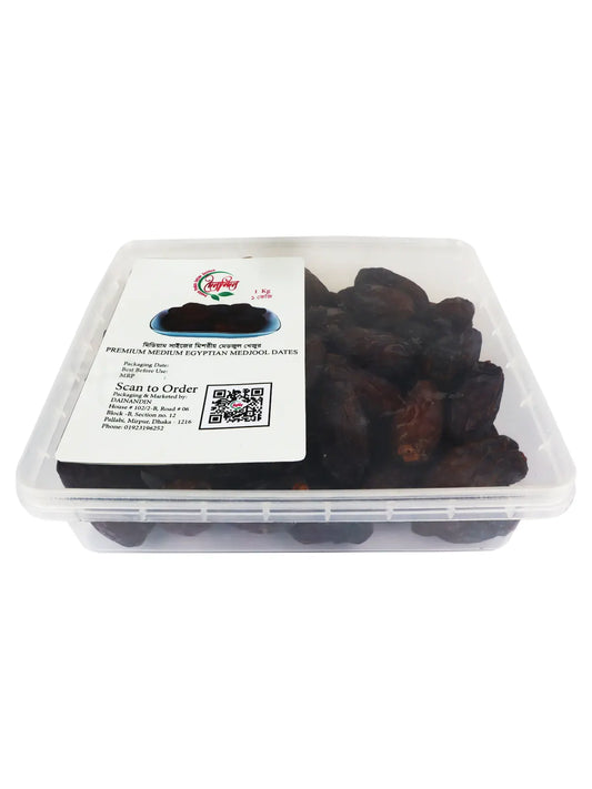 Premium Medium Medjool Dates (মিডিয়াম সাইজ মেডজুল খেজুর) 100% Natural • Soft & Juicy • High Quality: 1 Kg
