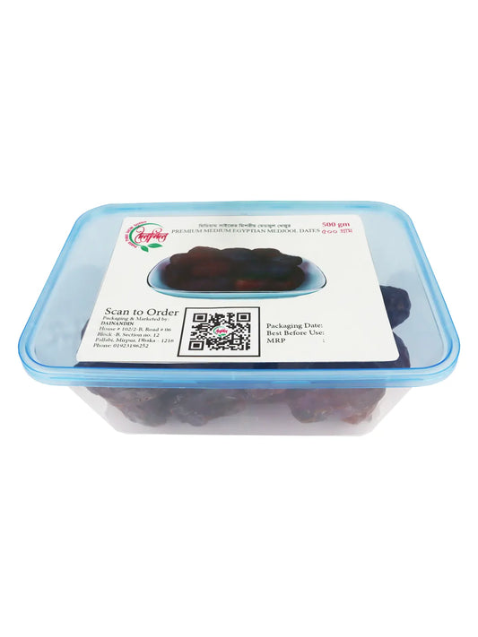 Premium Medium Medjool Dates (মিডিয়াম সাইজ মেডজুল খেজুর) 100% Natural • Soft & Juicy • High Quality: 500 gm