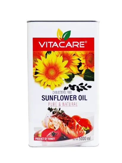 Vitacare Sunflower Oil 5 L Tin