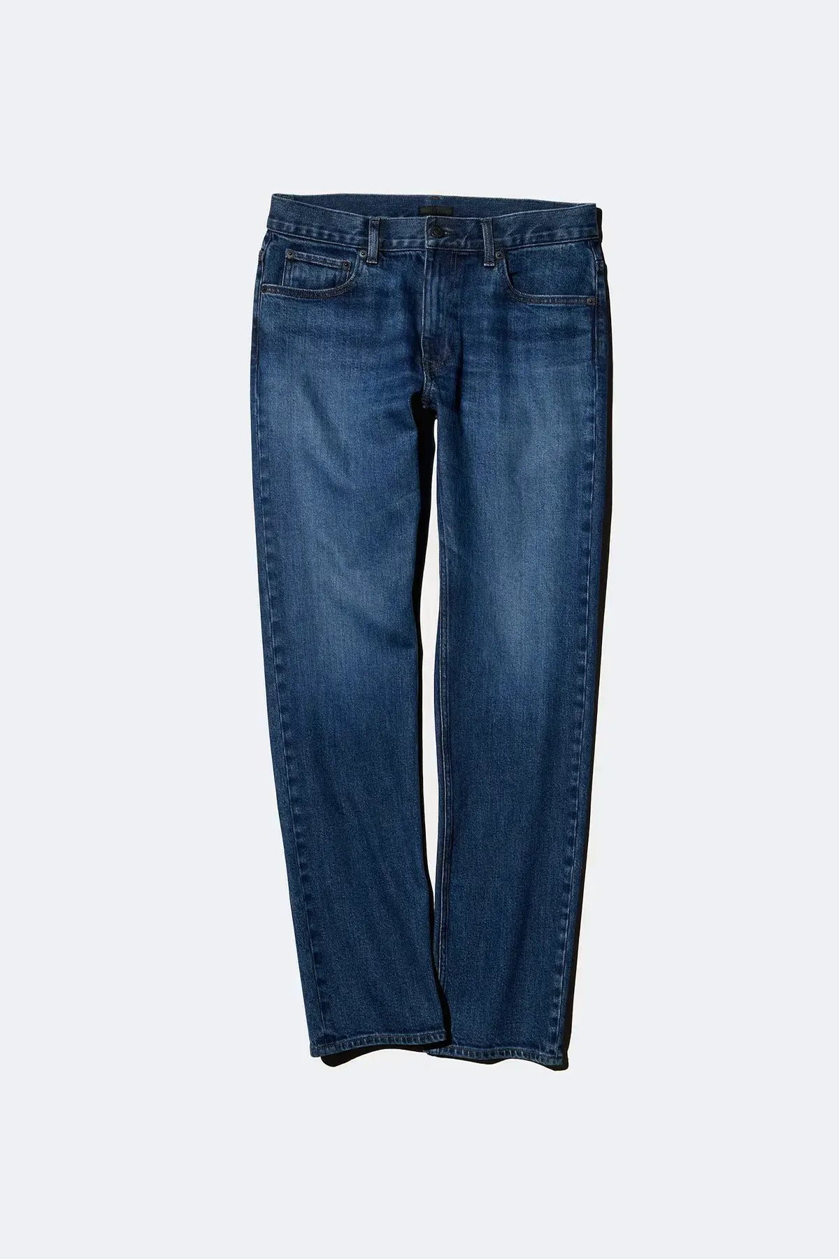 Premium Slim Straight Fit Blue Denim Jeans