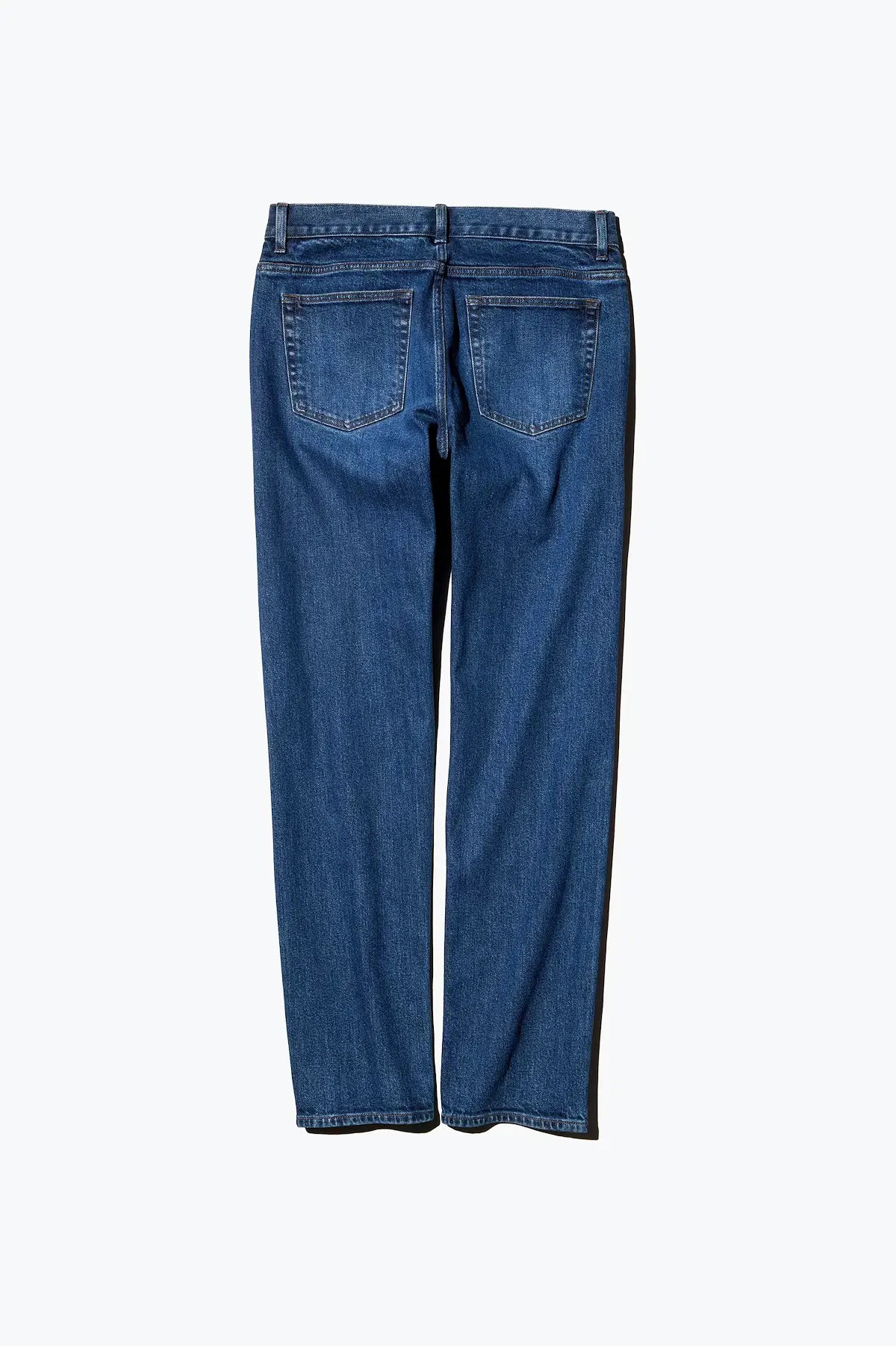 Premium Slim Straight Fit Blue Denim Jeans