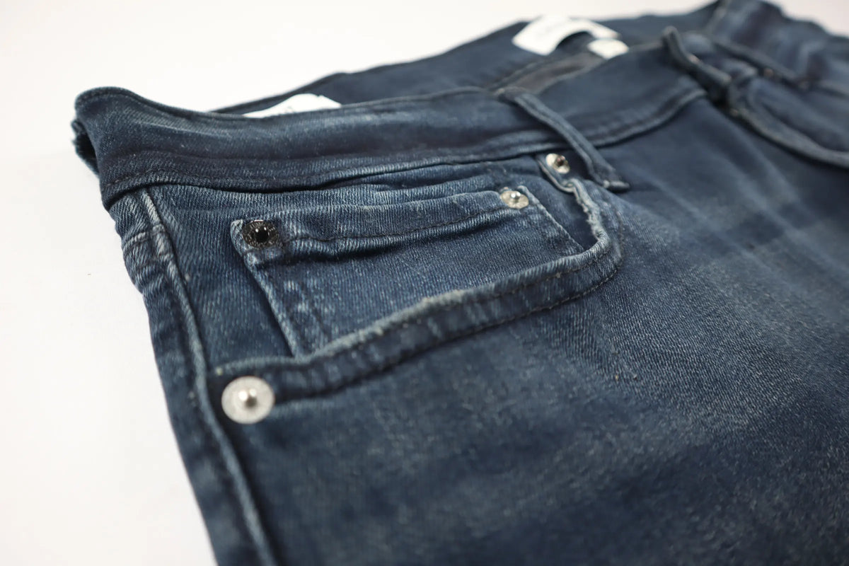 Authentic Premium Straight Fit Boston Blue Denim Jeans