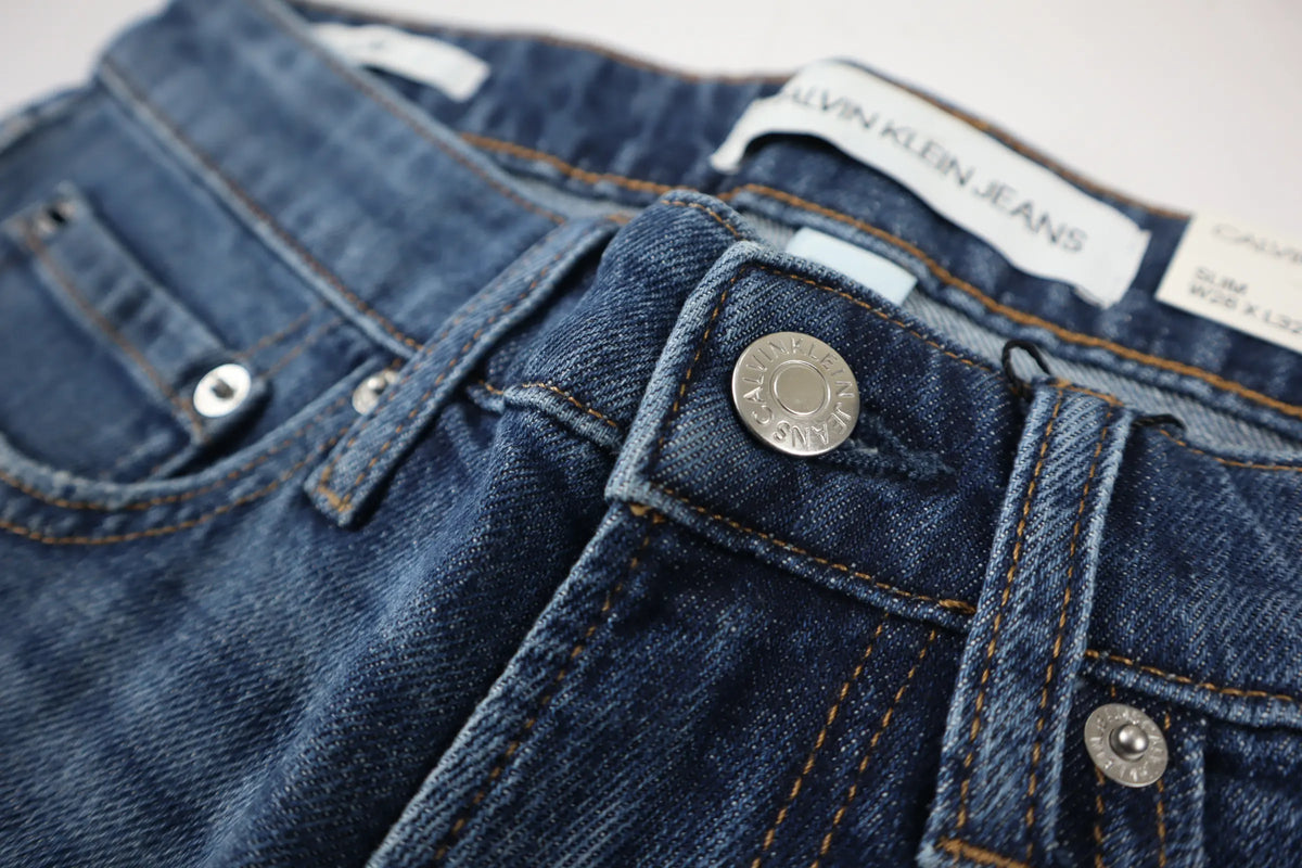 Premium Slim Fit Blue Denim Jeans