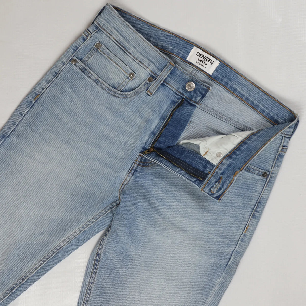 Premium Skinny Fit Light Blue Denim Jeans